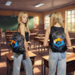 Nöörkinnisega spordikott / seljakott - Image 2